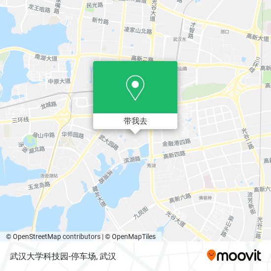 武汉大学科技园-停车场地图