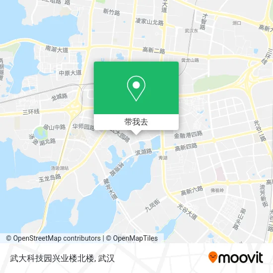 武大科技园兴业楼北楼地图