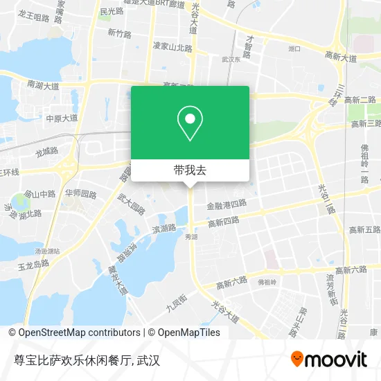 尊宝比萨欢乐休闲餐厅地图