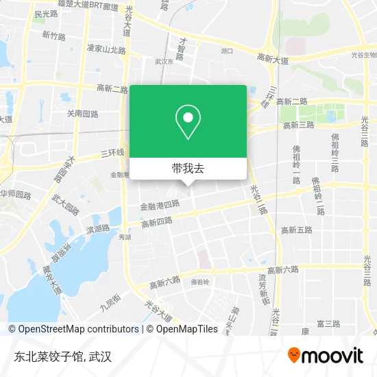 东北菜饺子馆地图