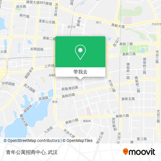 青年公寓招商中心地图