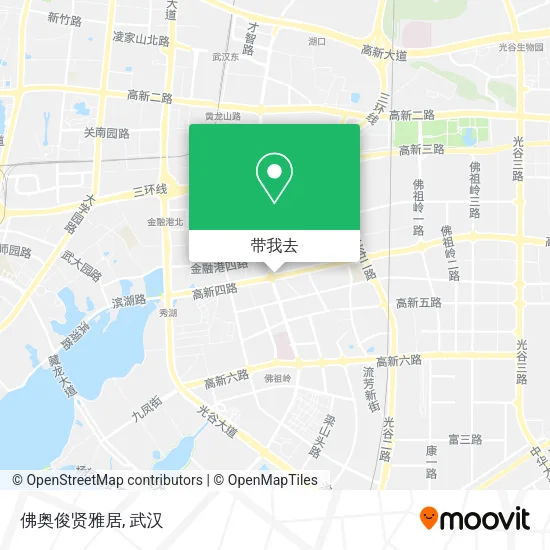 佛奥俊贤雅居地图