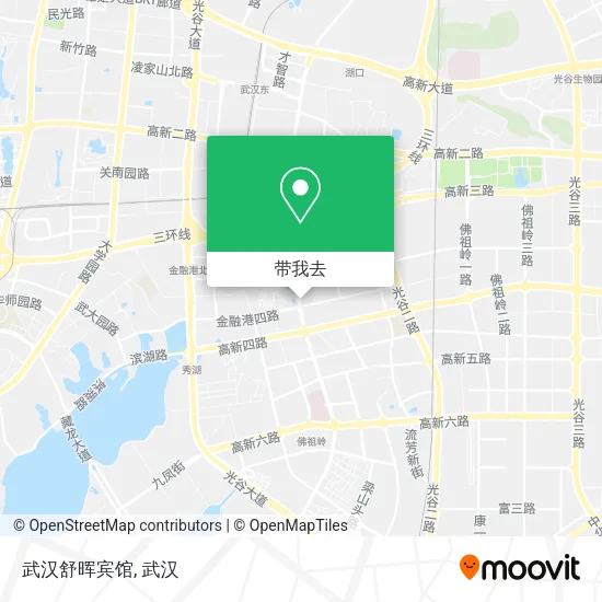 武汉舒晖宾馆地图
