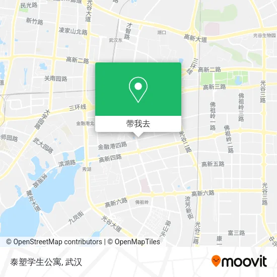 泰塑学生公寓地图