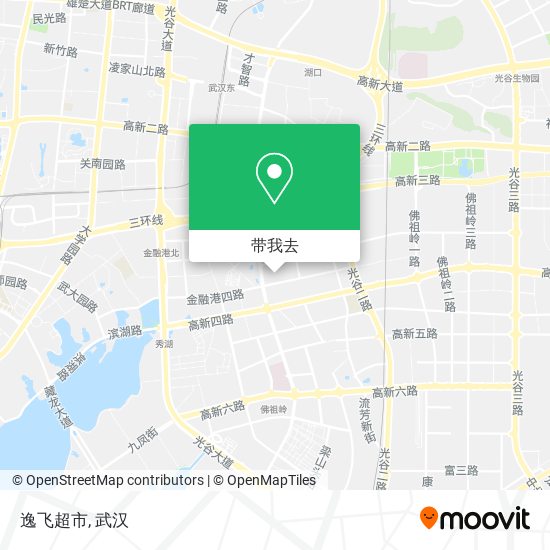 逸飞超市地图