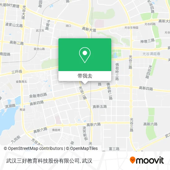 武汉三好教育科技股份有限公司地图