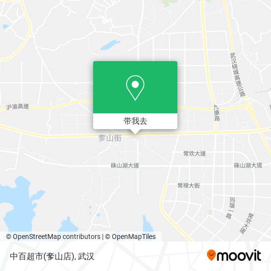 中百超市(奓山店)地图