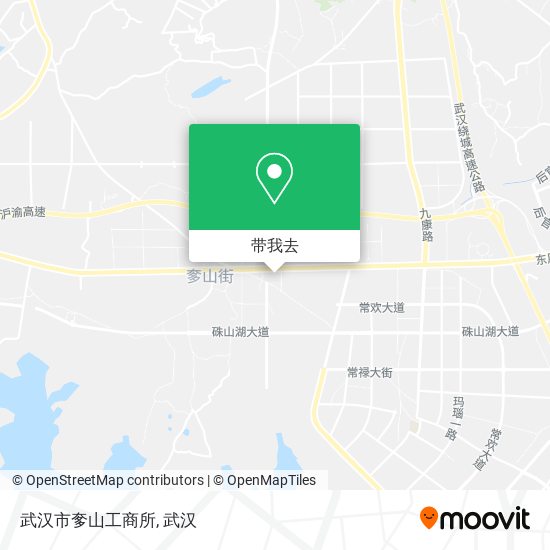 武汉市奓山工商所地图