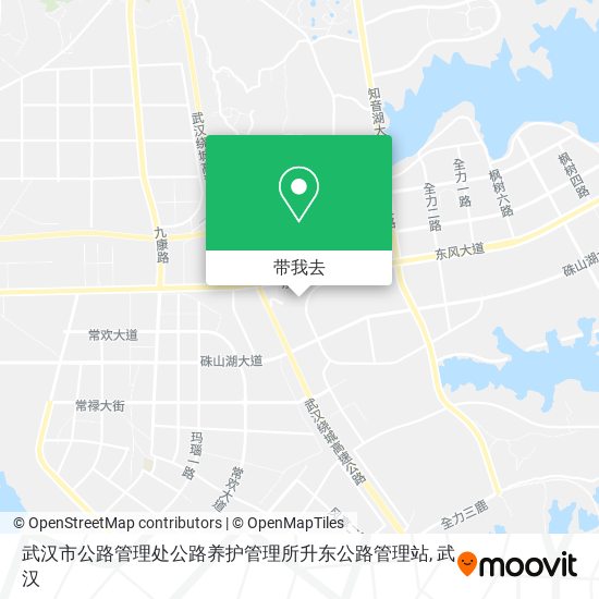 武汉市公路管理处公路养护管理所升东公路管理站地图