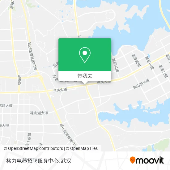 格力电器招聘服务中心地图