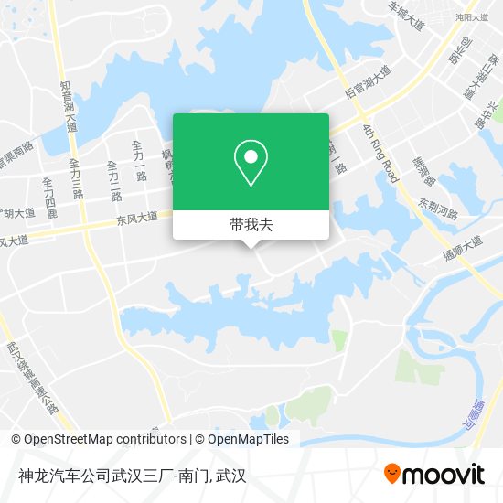 神龙汽车公司武汉三厂-南门地图