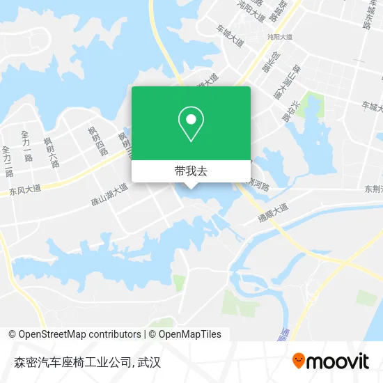森密汽车座椅工业公司地图
