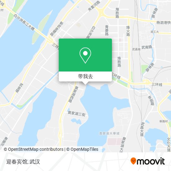 迎春宾馆地图