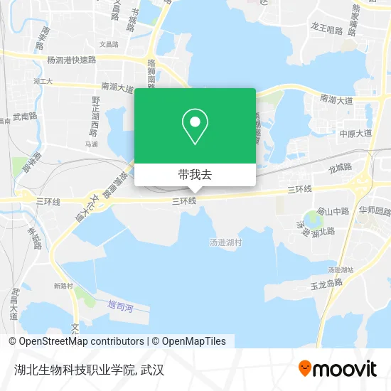 湖北生物科技职业学院地图