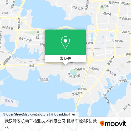 武汉驿安机动车检测技术有限公司-机动车检测站地图