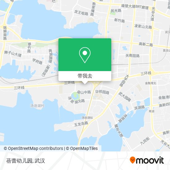 蓓蕾幼儿园地图
