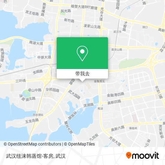 武汉纽涞韩蒸馆-客房地图