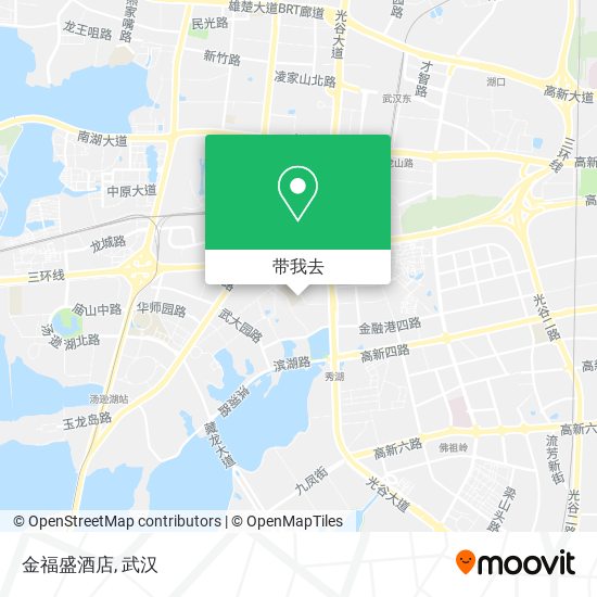金福盛酒店地图