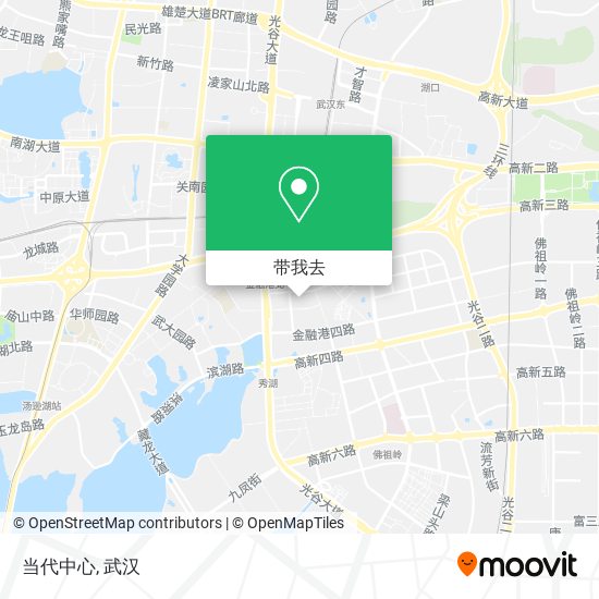 当代中心地图