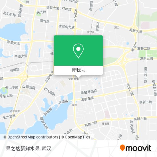 果之然新鲜水果地图