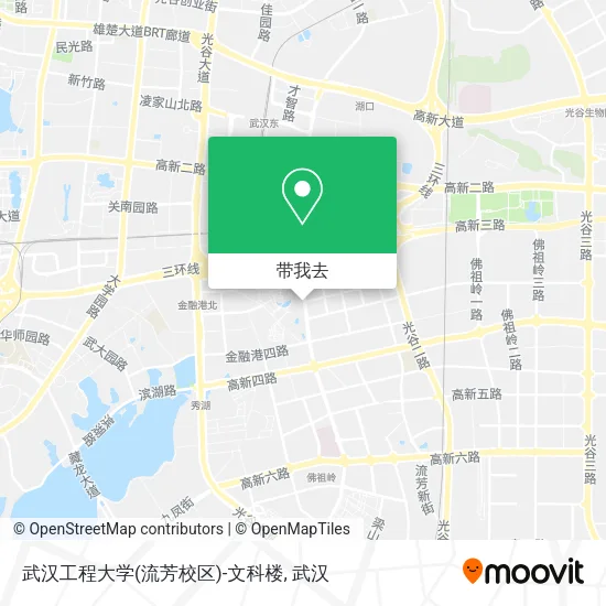 武汉工程大学(流芳校区)-文科楼地图