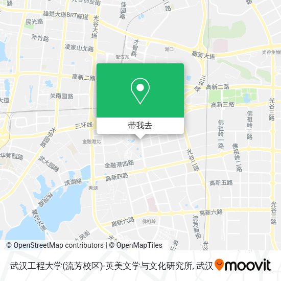 武汉工程大学(流芳校区)-英美文学与文化研究所地图