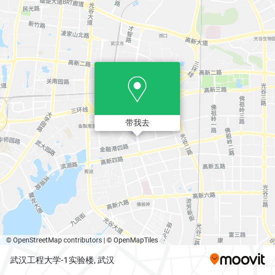 武汉工程大学-1实验楼地图