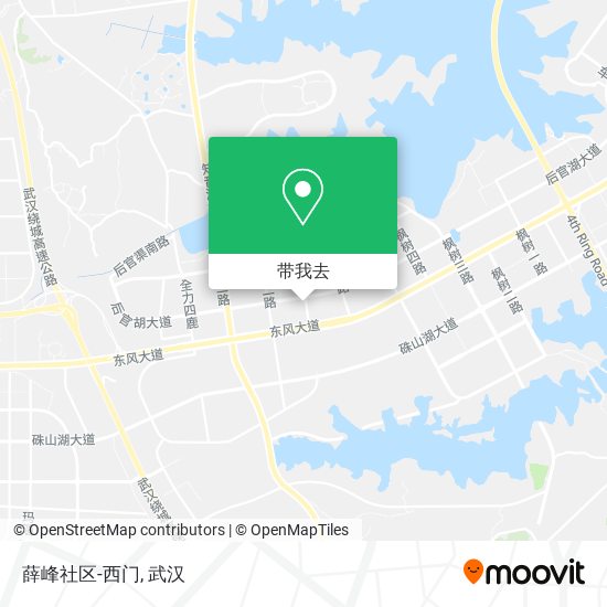 薛峰社区-西门地图