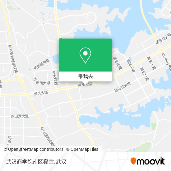 武汉商学院南区寝室地图