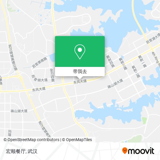 宏顺餐厅地图