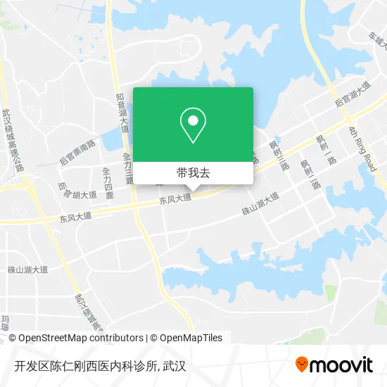 开发区陈仁刚西医内科诊所地图