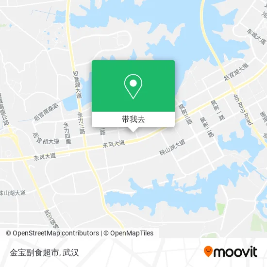 金宝副食超市地图