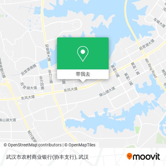 武汉市农村商业银行(协丰支行)地图