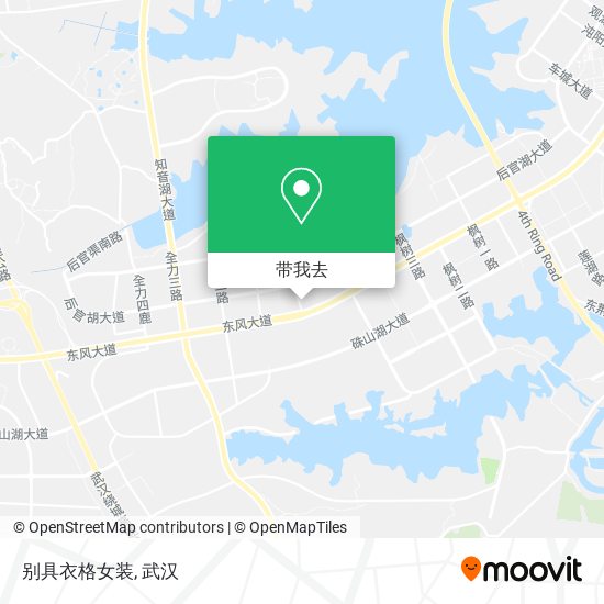 别具衣格女装地图