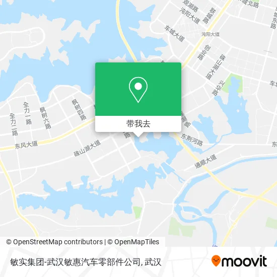 敏实集团-武汉敏惠汽车零部件公司地图