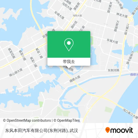 东风本田汽车有限公司(东荆河路)地图