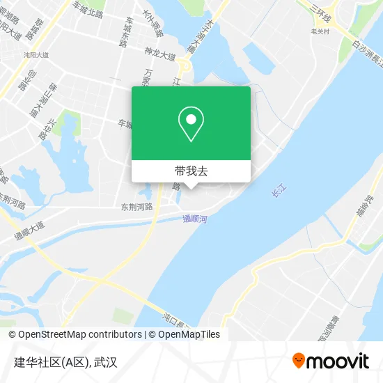 建华社区(A区)地图
