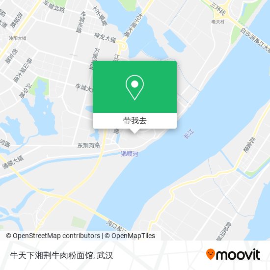 牛天下湘荆牛肉粉面馆地图