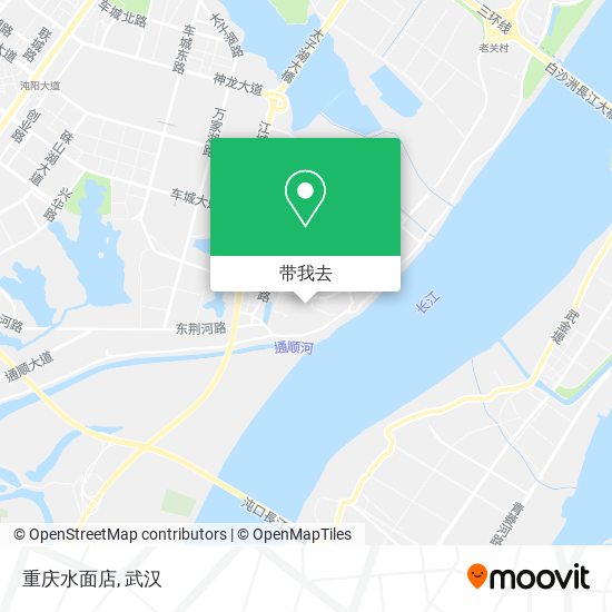 重庆水面店地图