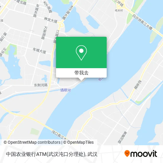 中国农业银行ATM(武汉沌口分理处)地图
