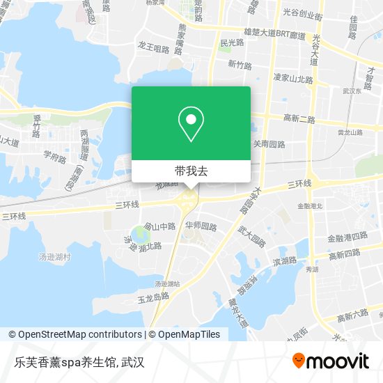 乐芙香薰spa养生馆地图