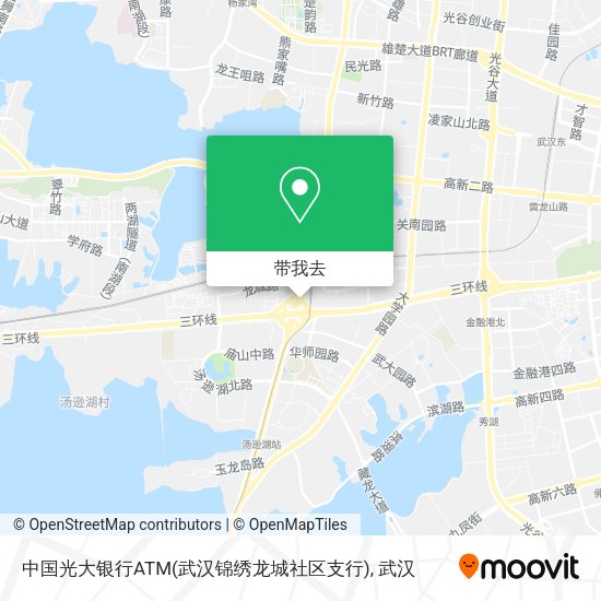 中国光大银行ATM(武汉锦绣龙城社区支行)地图