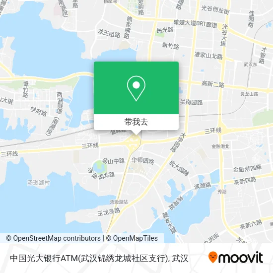 中国光大银行ATM(武汉锦绣龙城社区支行)地图