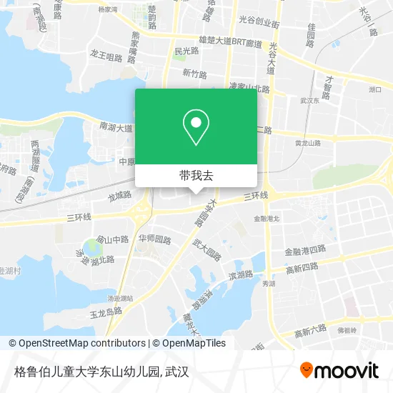 格鲁伯儿童大学东山幼儿园地图