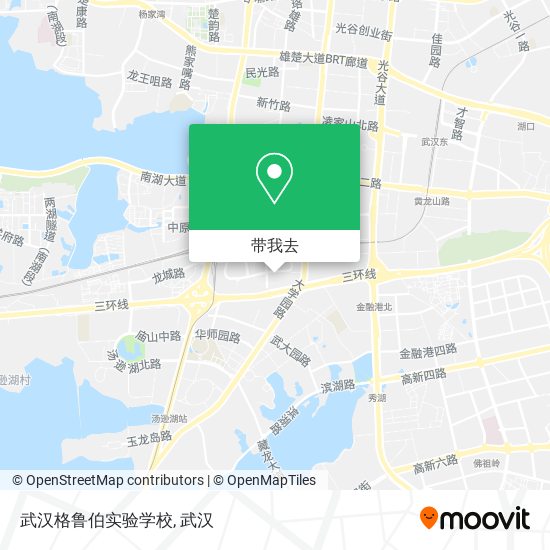 武汉格鲁伯实验学校地图