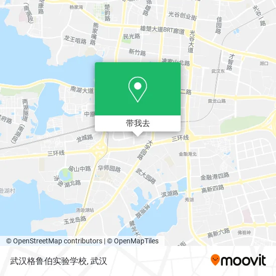 武汉格鲁伯实验学校地图