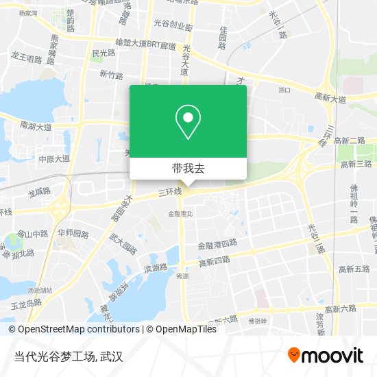 当代光谷梦工场地图