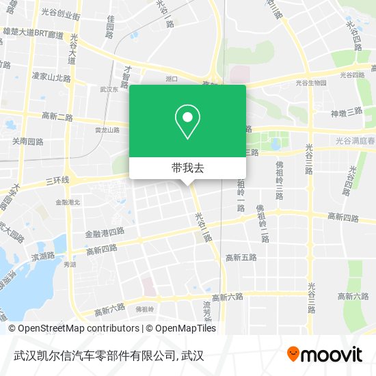 武汉凯尔信汽车零部件有限公司地图