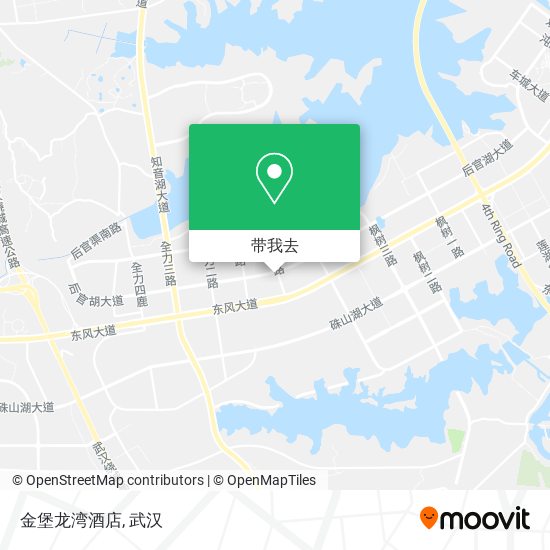 金堡龙湾酒店地图