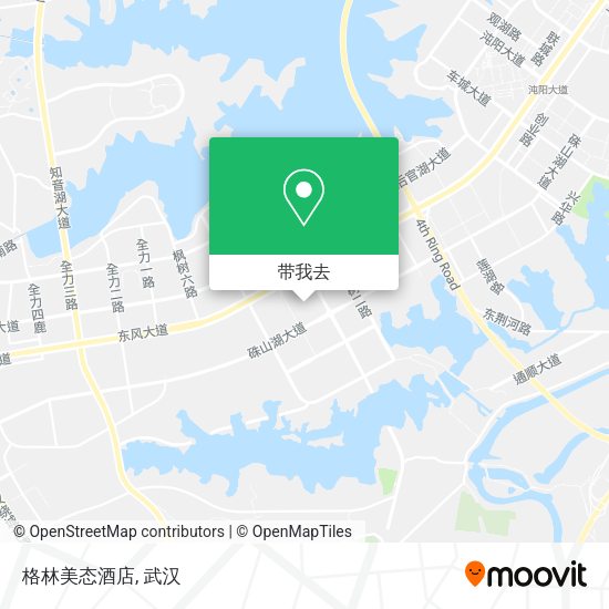 格林美态酒店地图